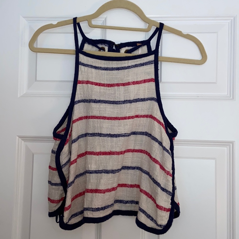 Cropped open-back tank from Free People.